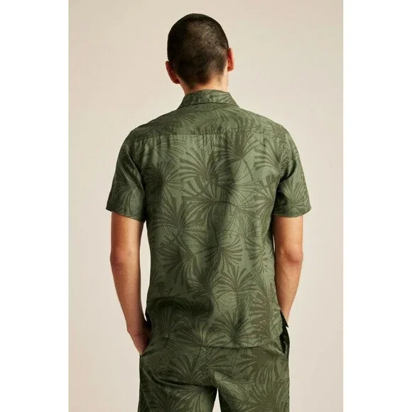Bonobos Riviera Cabana Men's Shirt Buttondown Printed Short Sleeve M New 285099 - Picture 3 of 10